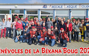 Merci aux bénévoles de la Bekana'boug
