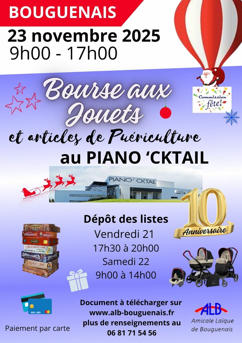 Bourses aux jouets