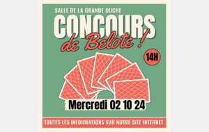 Concours de Belote