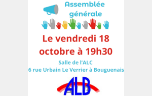 Assemblée Générale ALB