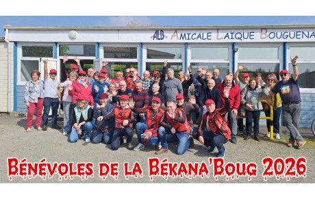 Merci aux bénévoles de la Bekana'boug